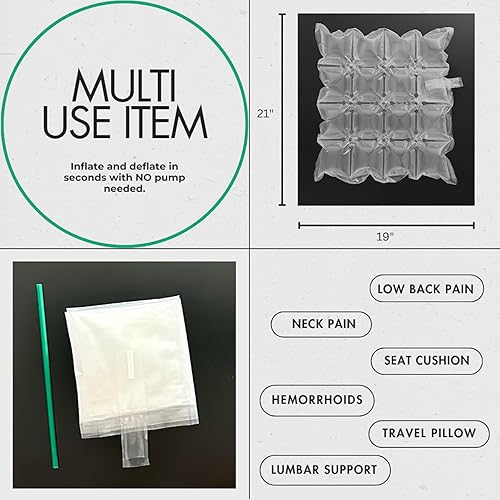 Miniatura 2 de Cojín inflable para asiento y respaldo