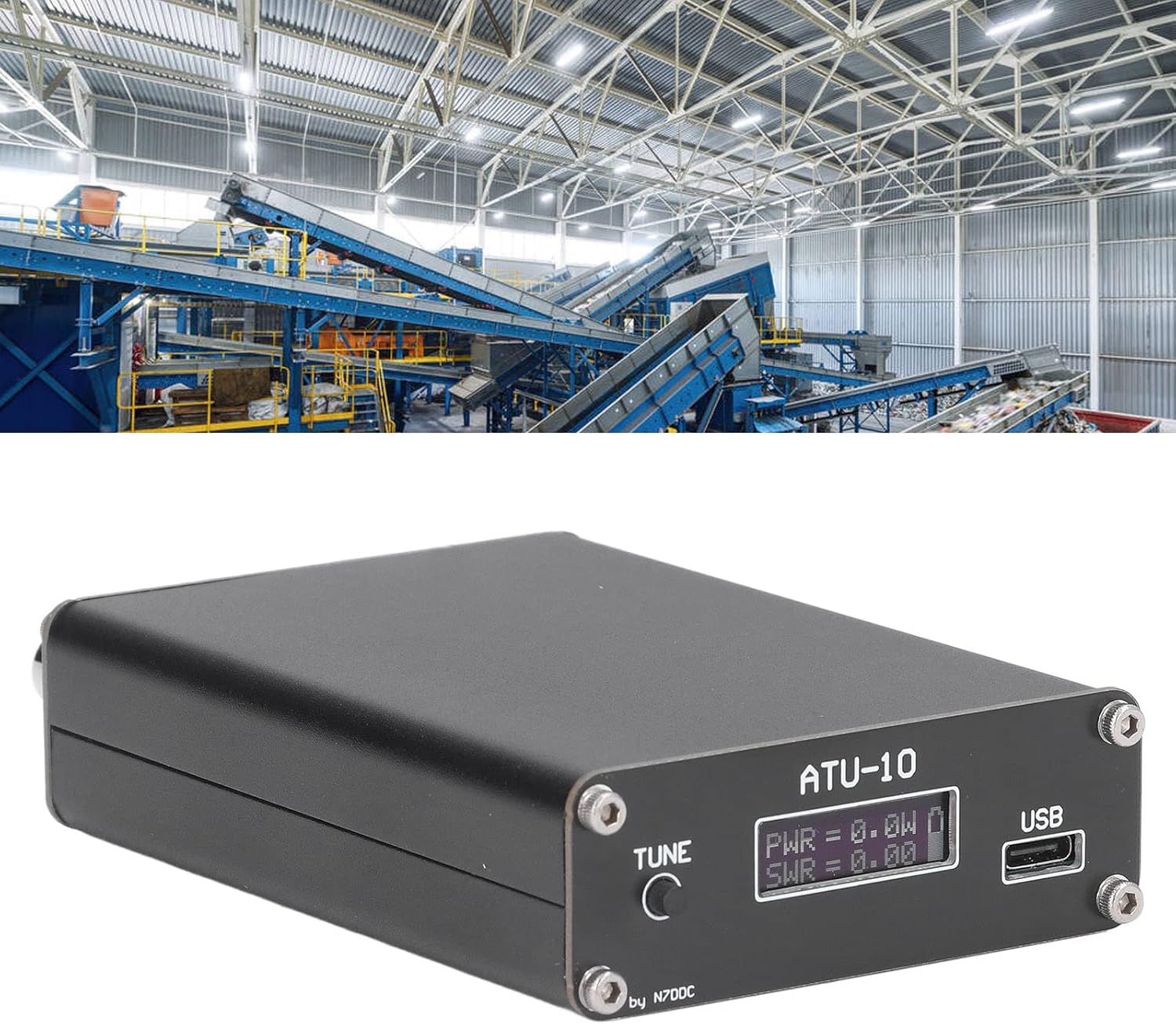 Qrp Tuner ATU-10 Automatic Antenna Tuner with BNC Connector