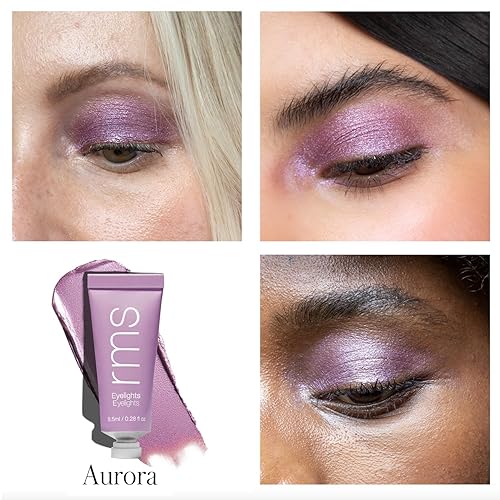 Miniatura 2 de RMS Beauty Sombra de ojos en crema para ojos Sombra de ojos metálica, maquillaje limpio de sombra de ojos, certificado GMP libre de crueldad,