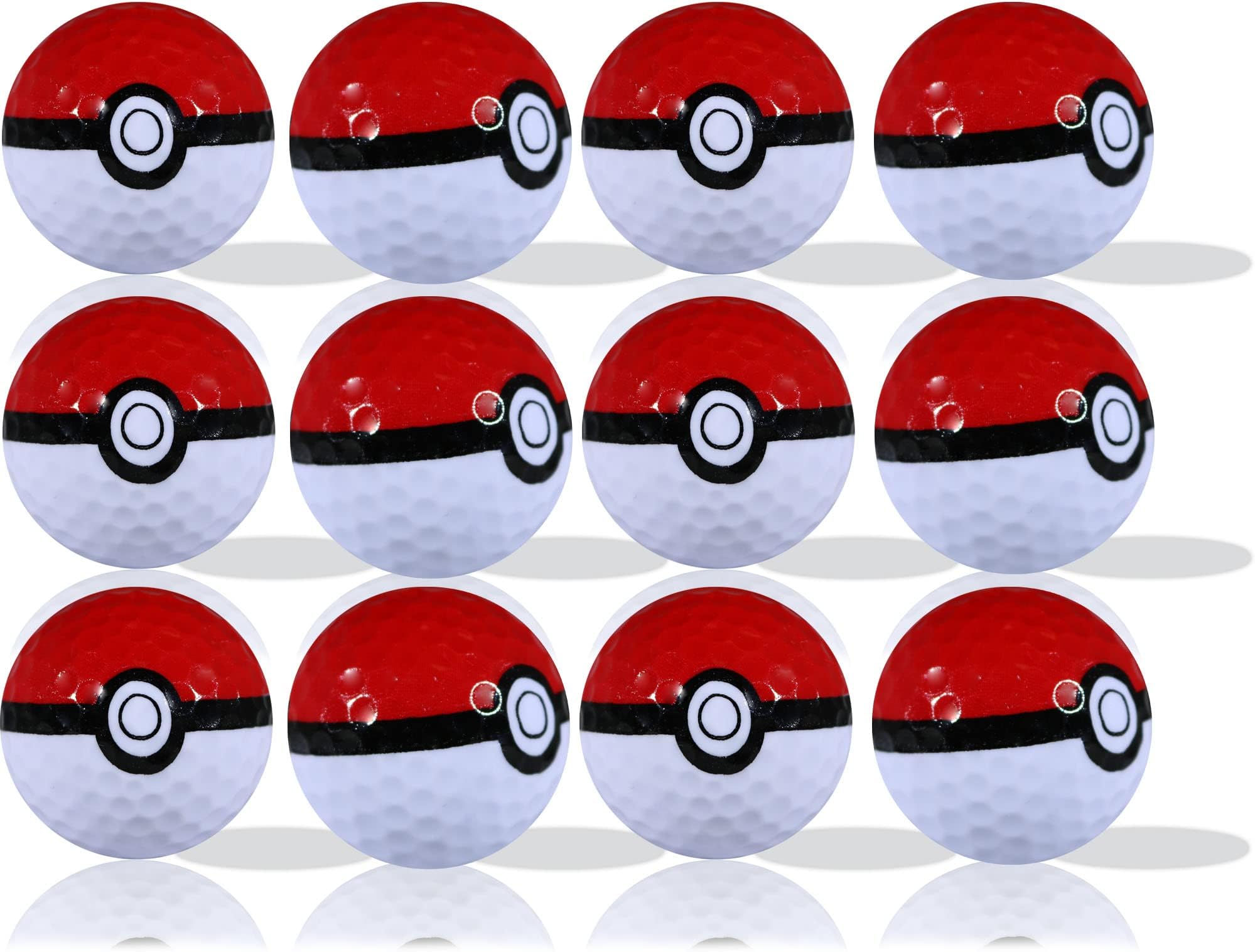 Go Ball Golf Balls 12 Pack . Great Gift IDEA from Moms, DADS and Kids - Perfect for The Person who has Everything.