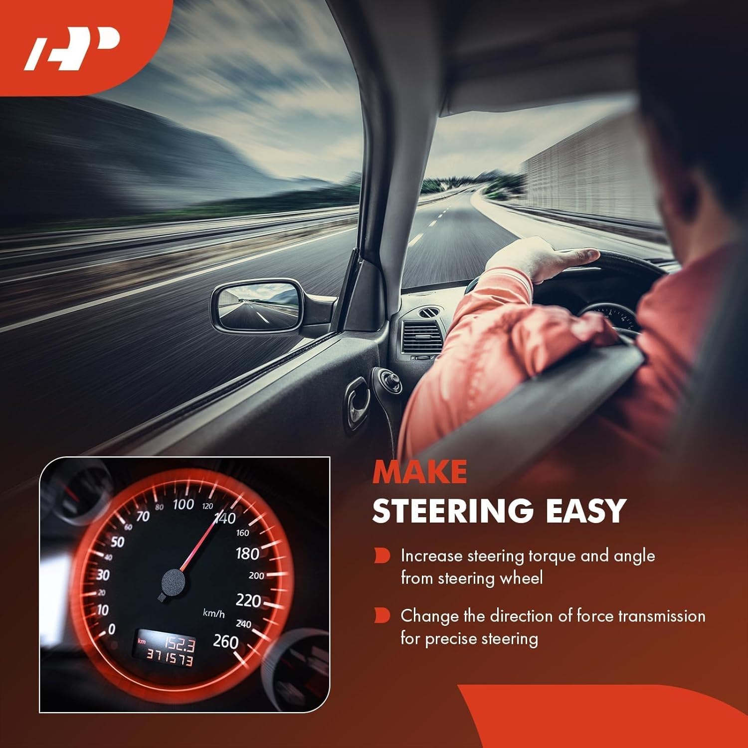 A-Premium - Hydraulic Power Steering Rack and Pinion Compatible with Chevrolet Silverado 1500 & GMC Sierra 1500, 2007 2008 2009 2010 2011 2012 2013