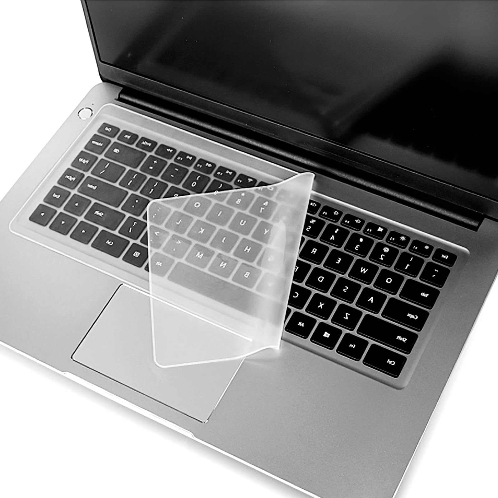 2 Pezzi Copritastiera Universale in Silicone PC 36,5×13,5 cm, Proteggi Laptop da 15-17 Pollici Riutilizzabili