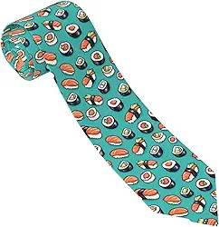 Gravata para homens e meninos novidade divertida impressão completa gravata masculina skinny moda estreita larga