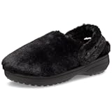 Unisex-Adult Classic Unfurgettable Clogs, Fuzzy Slippers