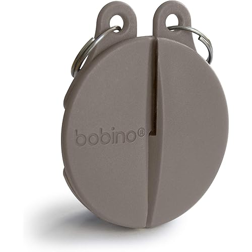 Bobino Zipper Clip | Anti Theft Purse & Backpack Lock | Anti Pickpocket | Travel Essentials | Purse and Backpack Safety | Travel Safety | 2 Pack Slate