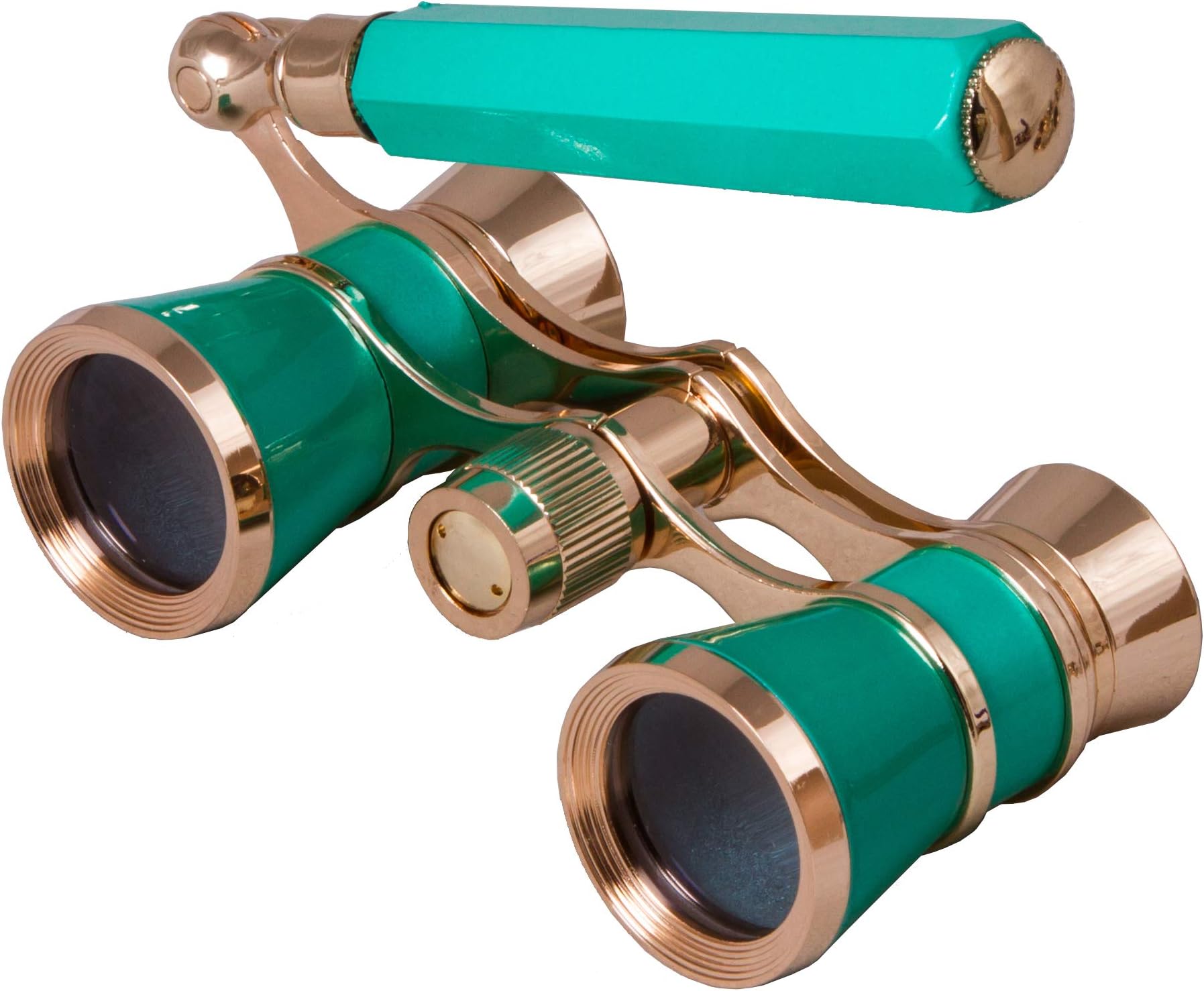 Levenhuk Broadway 325L Lime Lorgnette Opera Glasses – Theater Binoculars with Extendable Handle