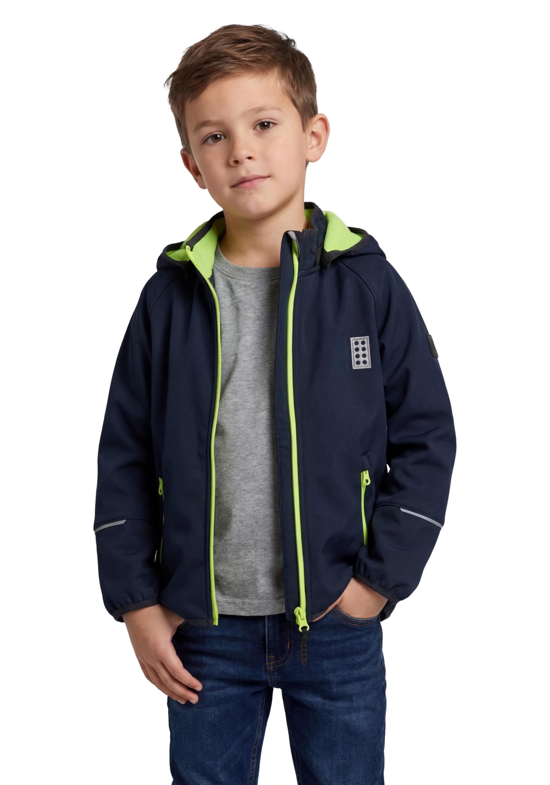 Kabooki Jungen Lego Wear Jungen Softshelljacke Wasserabweisend Winddicht Atmungsaktiv Jacke
