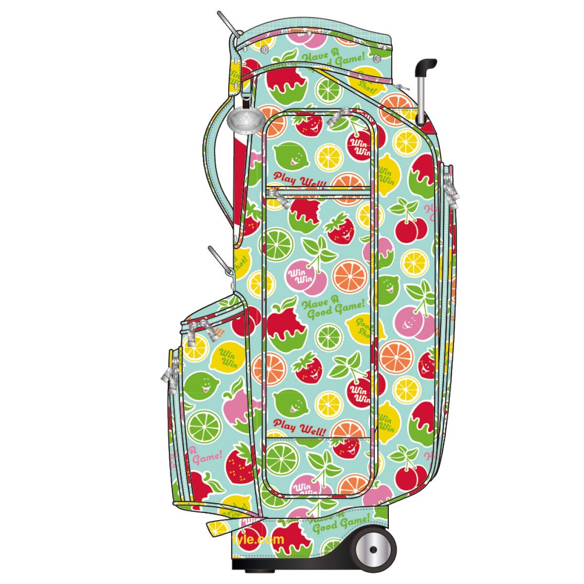 Amazon | FRUITS PARADISE トロリー ゴルフ カートバッグ | ウィン