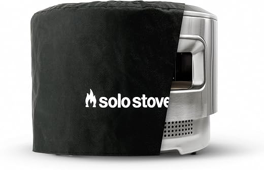 Solo Stove Pi Shelter | Protective Cover for Pi Pizza Oven, Water Resistant, Premium Acrylic/PVC-lined, Pi Collection, Black