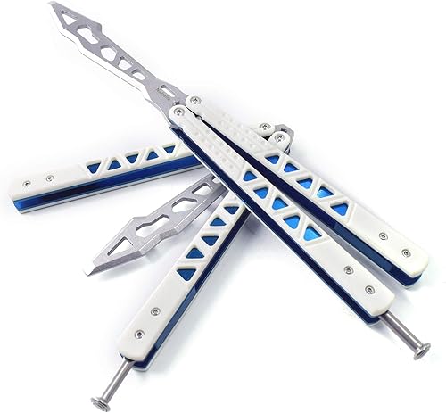Miniatura 3 de Nabalis G10 Spaner Ultra-Butterfly Knife Balisong Trainer - Folding Knife Unsharpened - for Practicing Flipping, Blunt Practice, No Edge Tool,