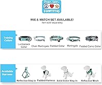 Vista 9 de Pawtitas Correa corta reflectante para perro, increíble comodidad con mango acolchado para entrenamiento resistente, perros medianos, grandes
