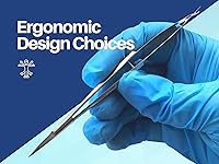 Vista 6 de ARTMAN INSTRUMENTS Micro Tijeras 4.5" recto conjunto de 3 puntada Castroviejo bordado primavera acción extra afilada para Ojo ENT Piel DENTAL