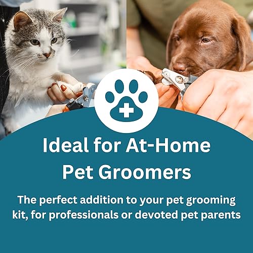 Vista 6 de Polvo estíptico de 5 onzas para perros, gatos y pájaros detiene el sangrado, coagulación rápida de la sangre para cortar uñas, cortes menores