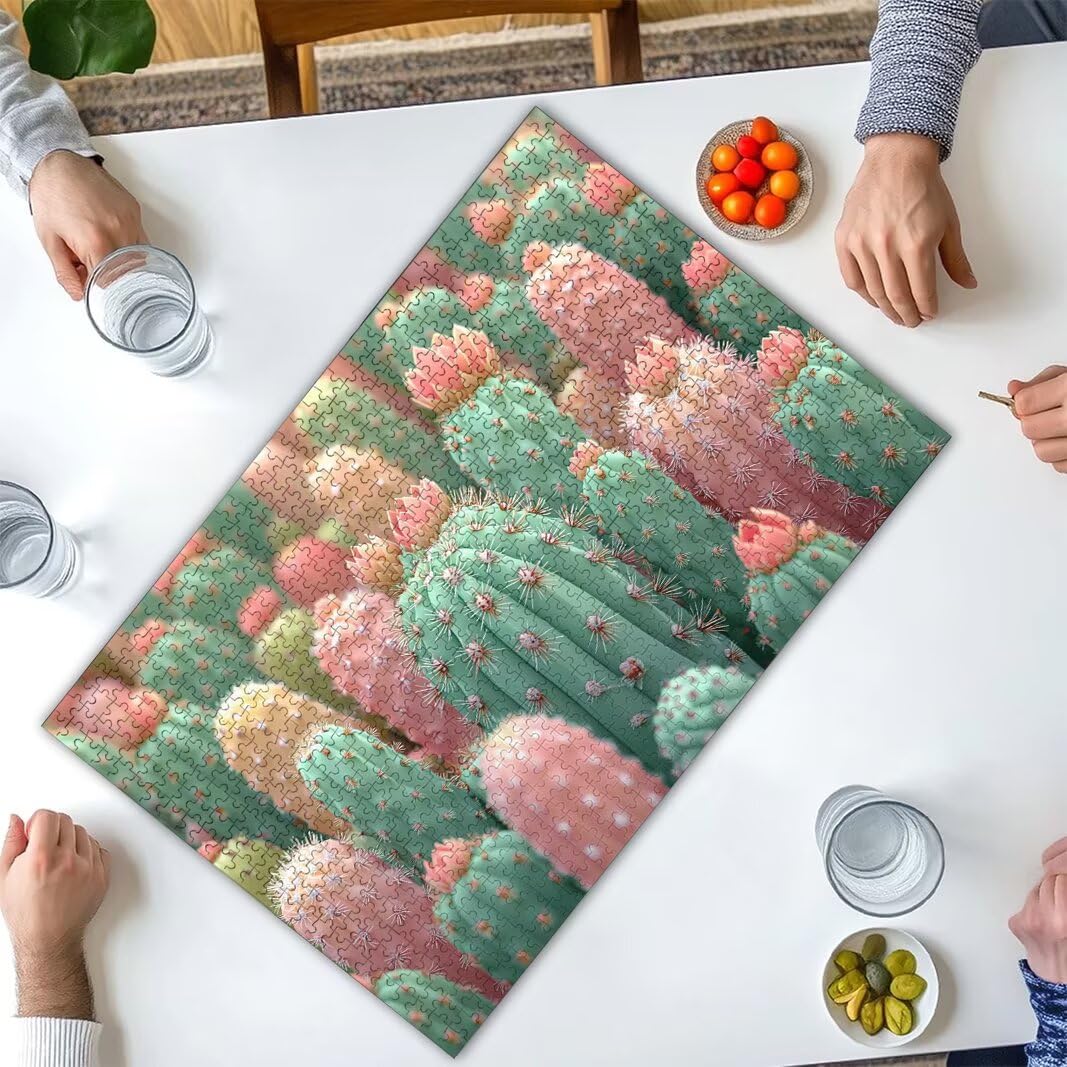 Puzzle Cactus, Puzzle 2000 Pièces Adultes, Puzzles pour Décor Murale -2967