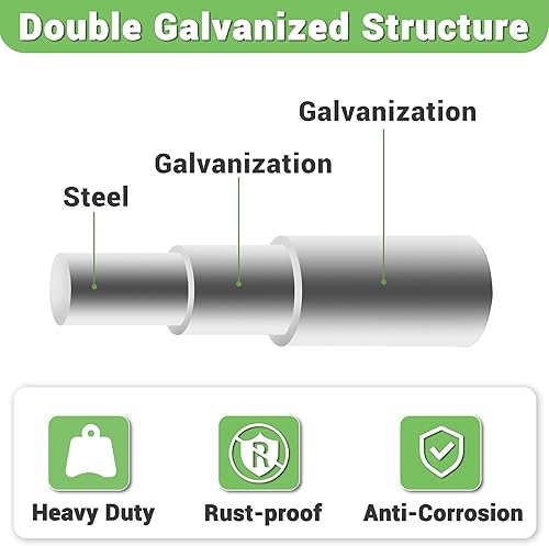 Miniatura 4 de HITTITE Paño de hardware de 14 de pulgada 48 pulgadas x 50 pies, galvanizado en caliente después de soldar con autógena, rollo de malla de alambre