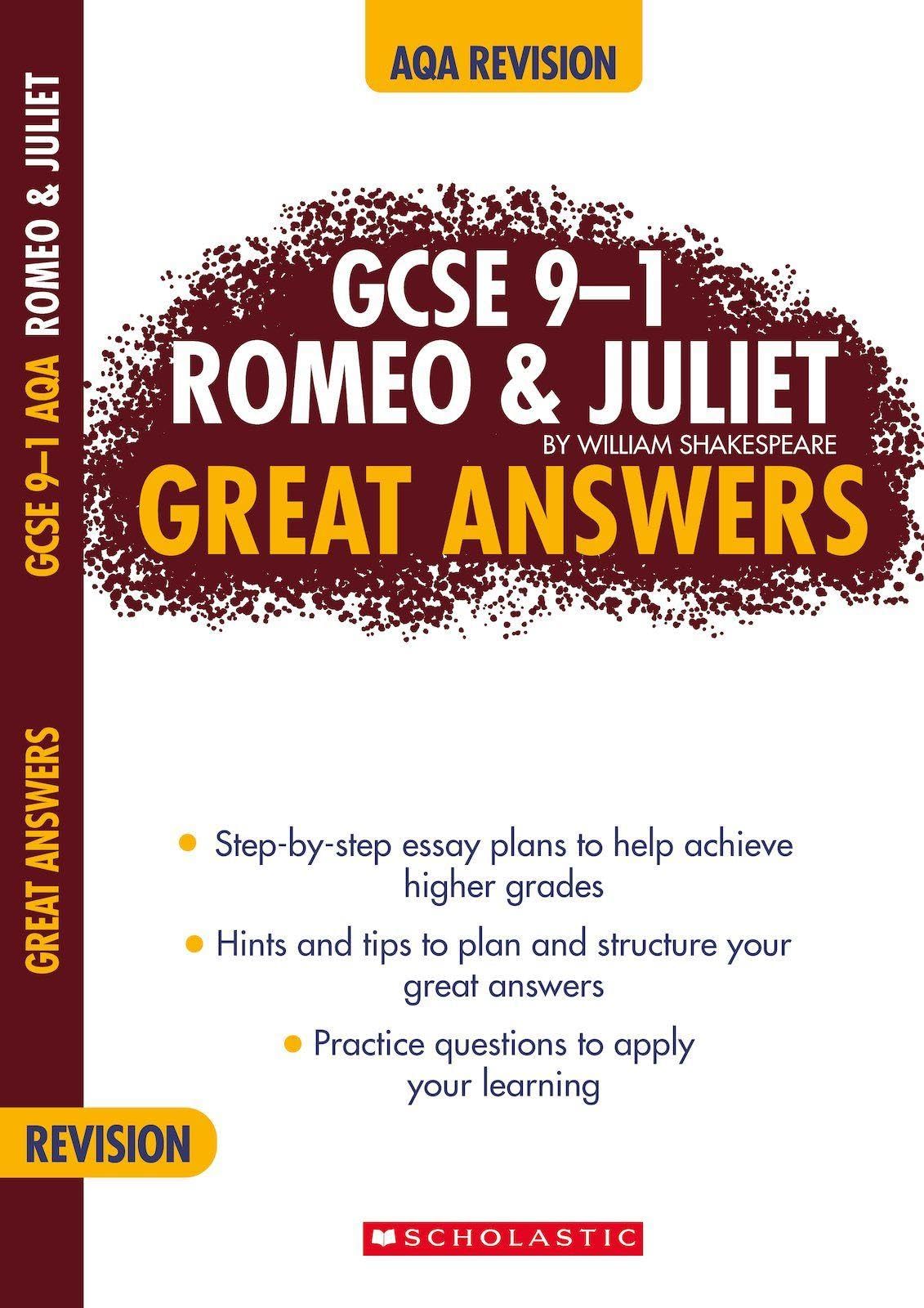 Romeo & Juliet: GCSE Essay Planner for AQA English Literature (GCSE Grades 9-1 Great Answers)