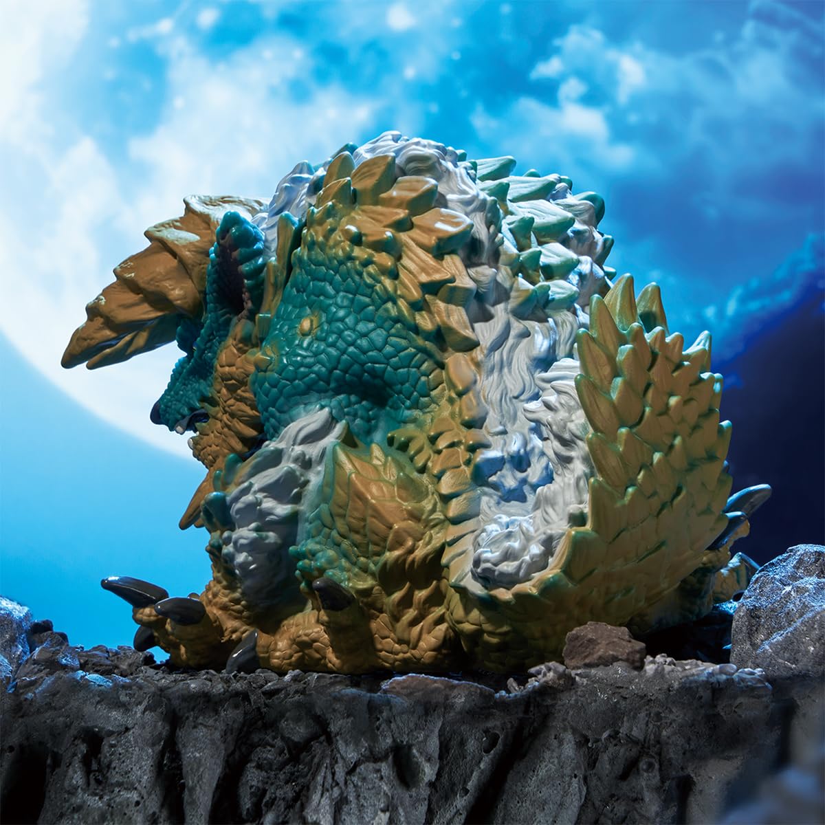 Banpresto Zinogre Monster Hunter, Enshrined Monsters, 17 cm, BP28765P wielokolorowa, figurka kolekcjonerska, optymalna dla fanów anime