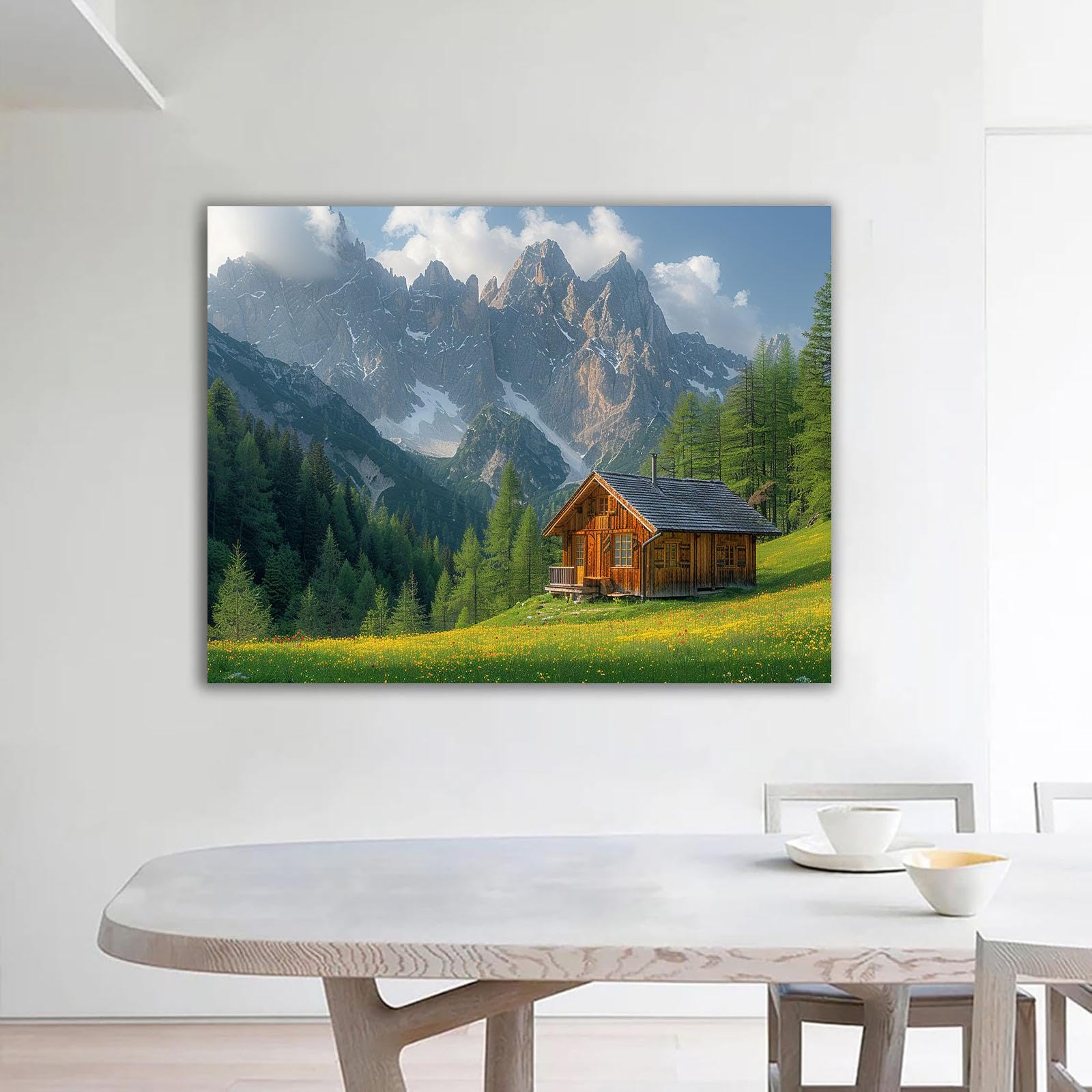 Amazon.co.jp: ZFXFHDR(へ楽ーツ) 森の風景 絵画 ナチュラルマウンテン Amazon.co.jp: ZFXFHDR(へ楽ーツ) 森の風景 絵画 ナチュラルマウンテン