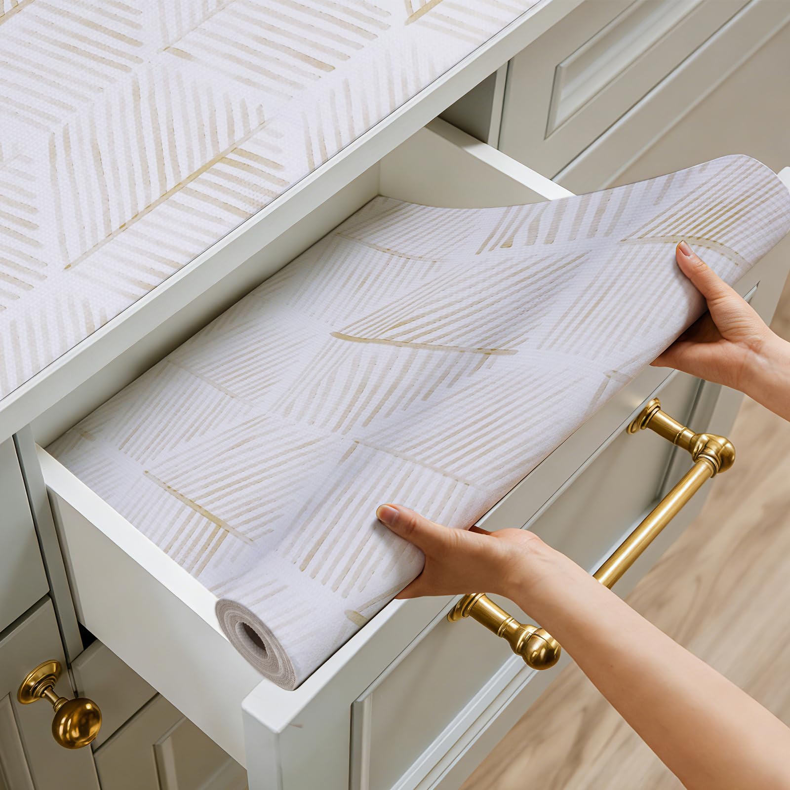 Kitchen Cabinet Shelf Liners - Non-Slip & Waterproof -2 Kitchen Cabinet Shelf Liners - Non-Slip & Waterproof -2