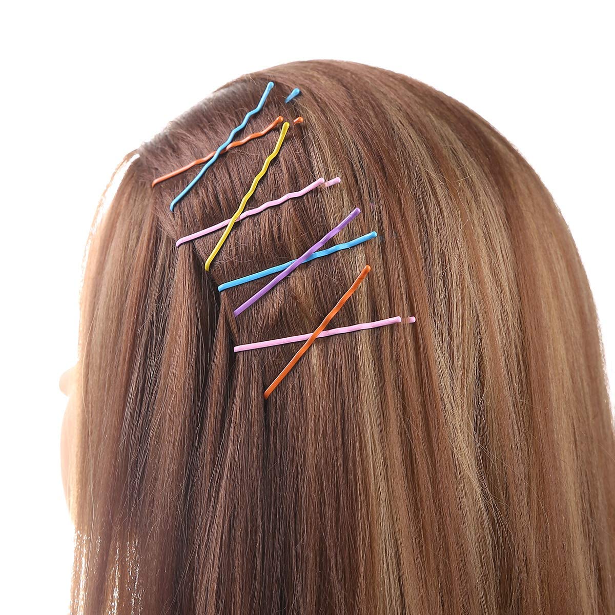 Melbees by Yellow Chimes Hair Pins for Girls Kids Hair Accessories for Girls Hair Pin 60 Pcs Cute Bobby Pins for Hair Multicolor Hairpin Bobby Hair Pins for Girls Kids Teens Toddlers 1