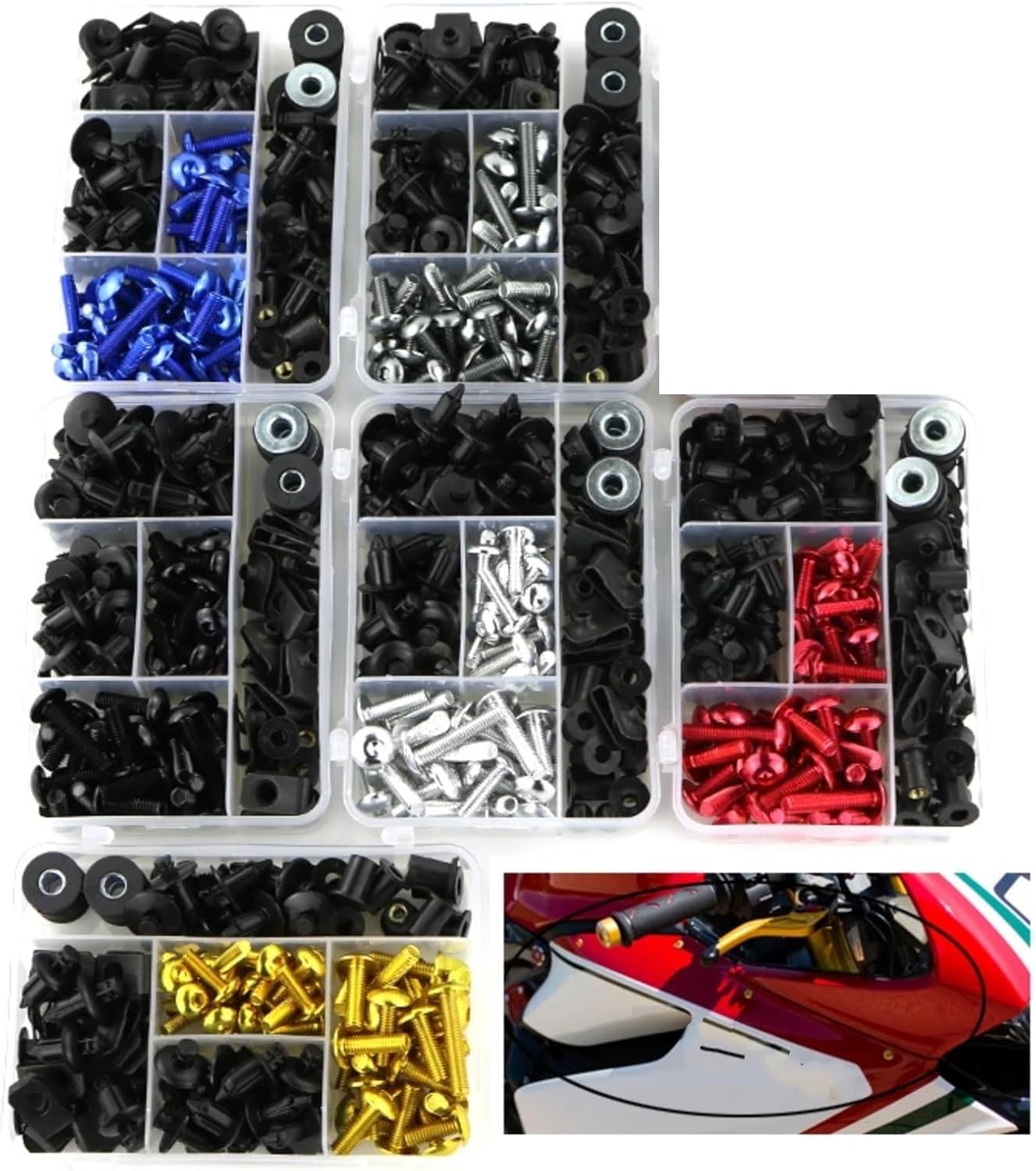 オートバイ用ねじボルト Compatible With Suzuki For SV1000S 2003-2007 For TL100