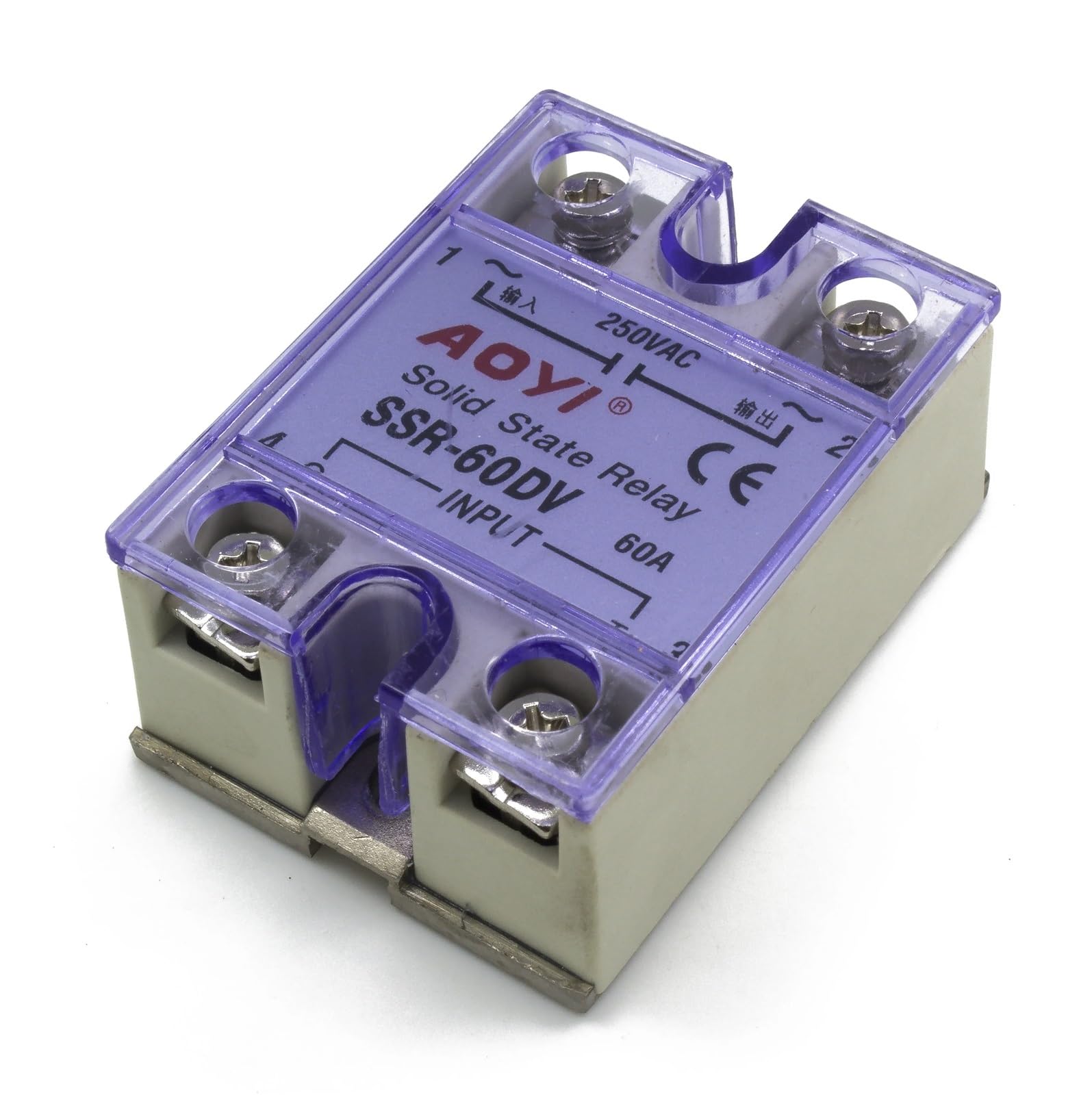 VDOQTLJT SSR-60DV 60A Solid State Voltage Regulator 60DV SSR Special for SCR