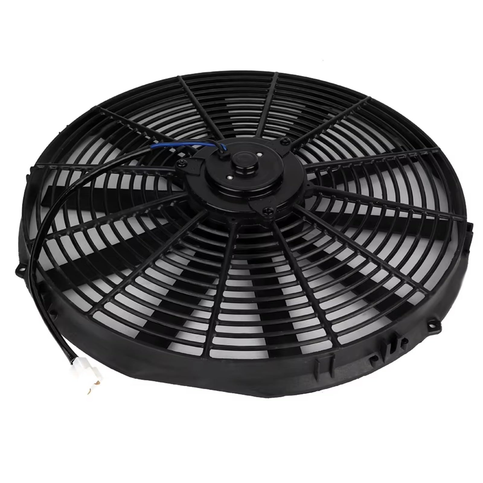 Refroidissement Universel 12V 120W 16 Pouces Lame Droite Pour Voiture Connseur Climatiseur Ventilateur Refroidissement Électrique Radiateur Moteur Ventilateur Radiateur