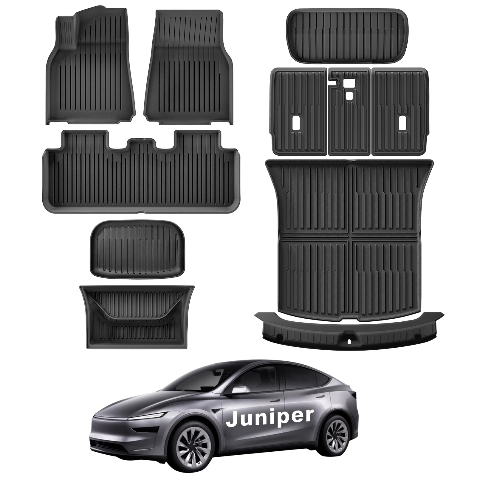 WEIZE Tesla Model Y Juniper Floor Mats 2025 2026