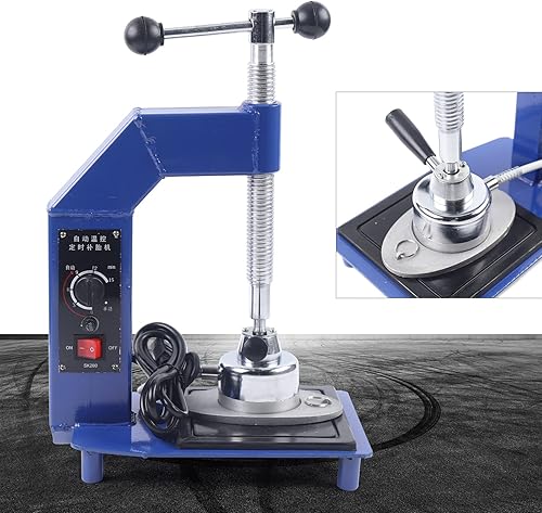 Miniatura 3 de Kit de máquina de reparación automática de neumáticos, máquina de vulcanización de neumáticos puntuales de 110 V, torre de altura ajustable, kit de