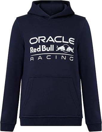 Red Bull Racing F1 Team Logo Formula 1 Official Hoodie - Blue - S