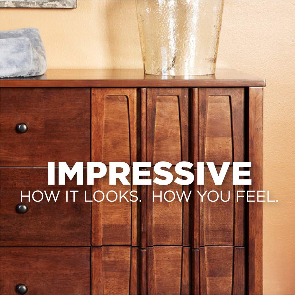 Weiman Wood Cleaner and Polish 8 fl. oz. - Use On Furniture, Wood Table Cleaner, Cabinet Restorer, Conditioner, Polish