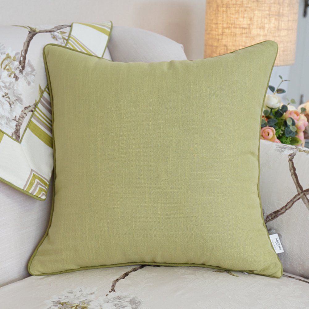 Taie d’oreiller câlin style pastoral 50x50 pour coussin canapé-lit et décoration salon