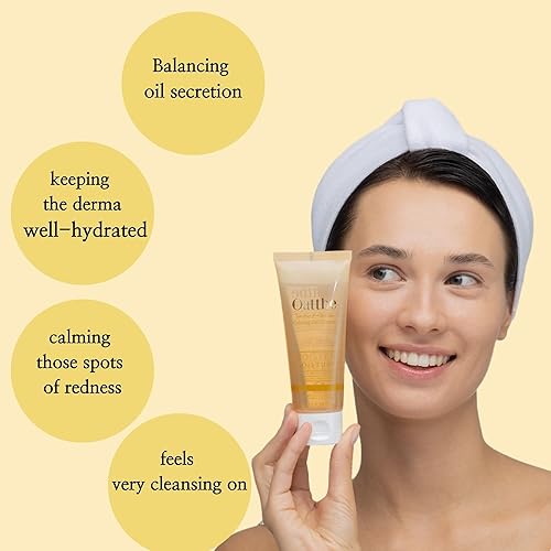 Miniatura 2 de Syn Bio Beta Glucan - Limpiador facial de gel suave – Lavado facial coreano de primera calidad para piel sensible con 5 pesos de ácido hialurónico,