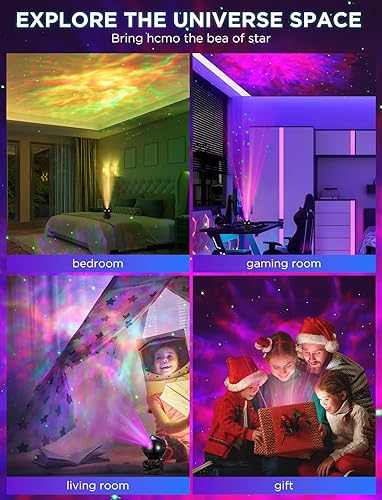 Miniatura 4 de Galaxy Projector, Nebula Modes Star Projector, Space Astronaut Projector with Remote Control, Galaxy Projector for Bedroom, Galaxy Night Light for