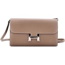 Pre-Loved Constance To Go Wallet Epsom, Etoupe
