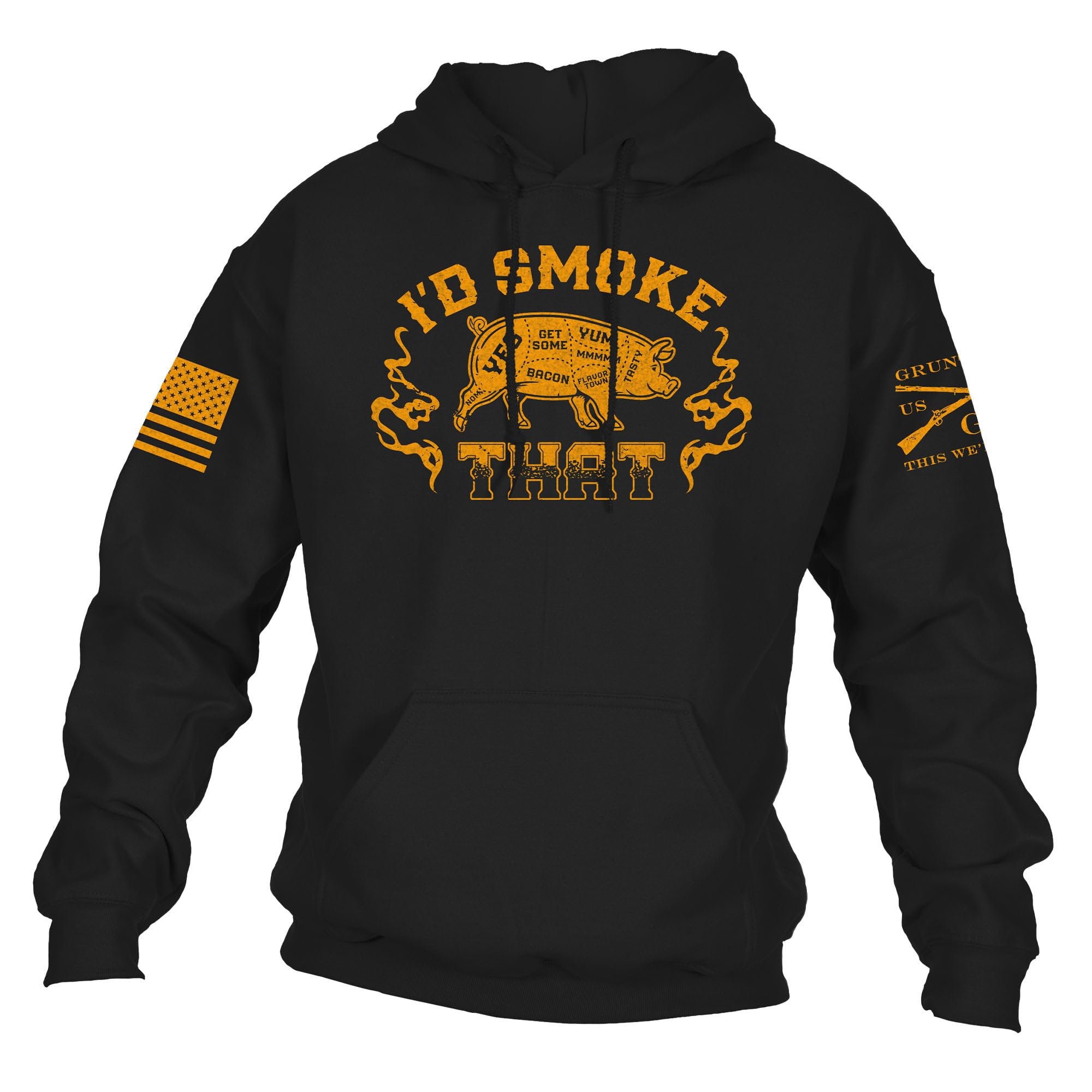Grunt StyleI'd Smoke That Men's Pullover Hoodie