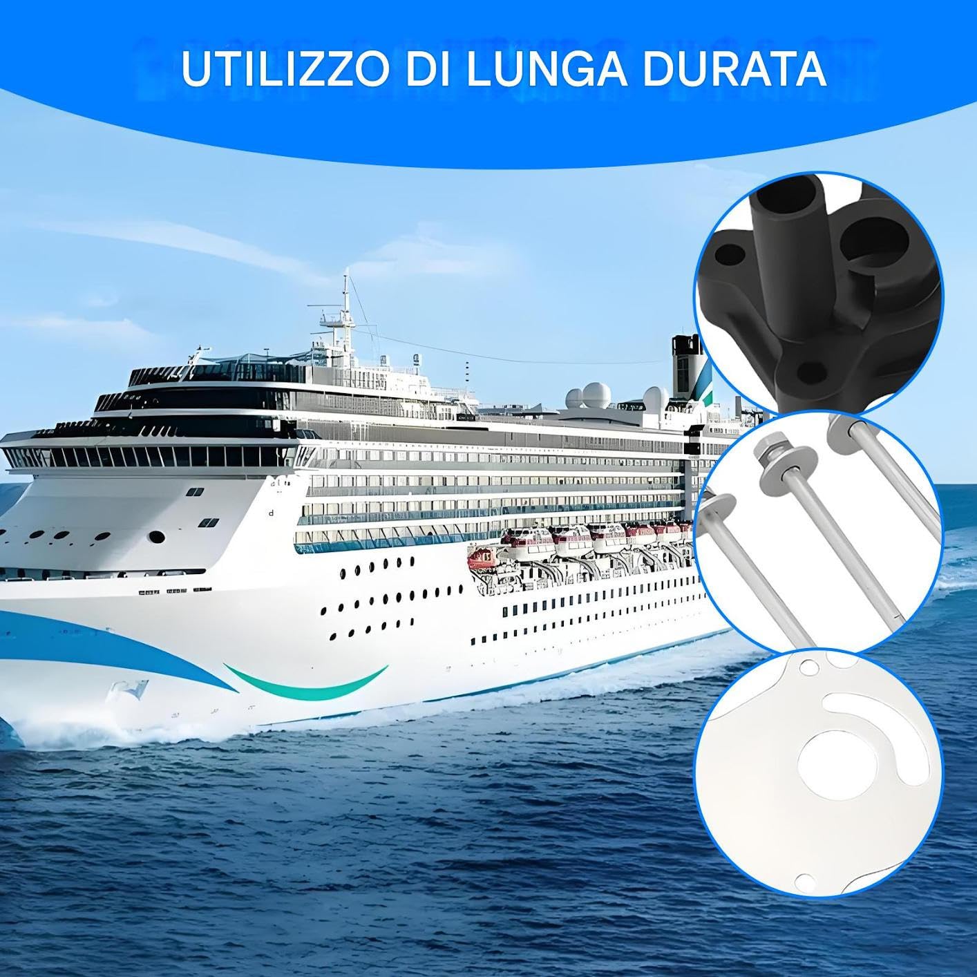 Kit Di Riparazione Per La Pompa 'Acqua a Barca Precisione Rapida | Kit Di Riparazione Per Girante Per Officina Fai Da Te Appassionati Di Attività All'Aperto Manutenzione Del Motore