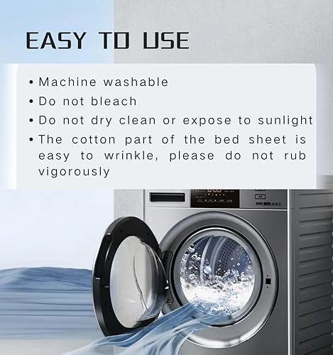 Miniatura 7 de Cama tamaño Queen con sábana de cama con conexión a tierra con alambre de tierra, suave y sin arrugas, mejora el sueño, color beige, 60 x 80 x 14