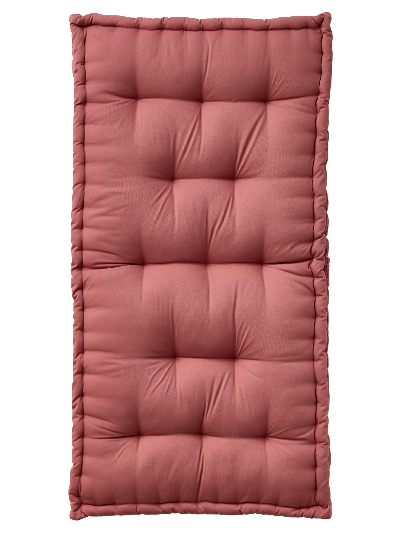 VERTBAUDET Matelas de Sol Style futon Rose 60x120