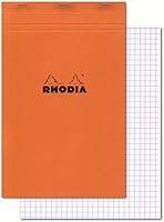 Vista 18 de Rhodia Bloc de notas, No19 A4+, Dot - Naranja, 8 1/4" x 12 1/2