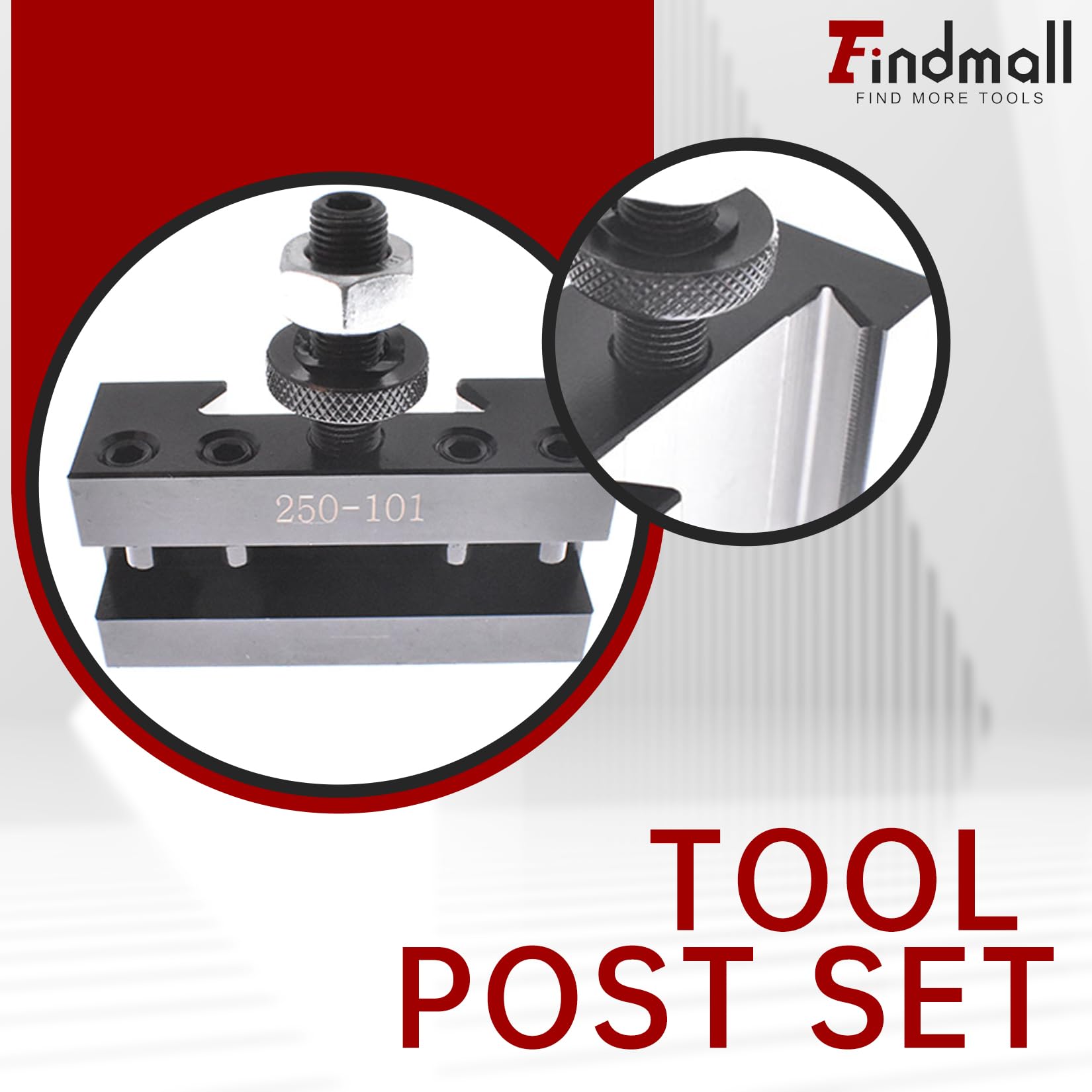 6 Pz/set 250-000 Tornio Strumento Di Cambio Rapido Post - Foto 8