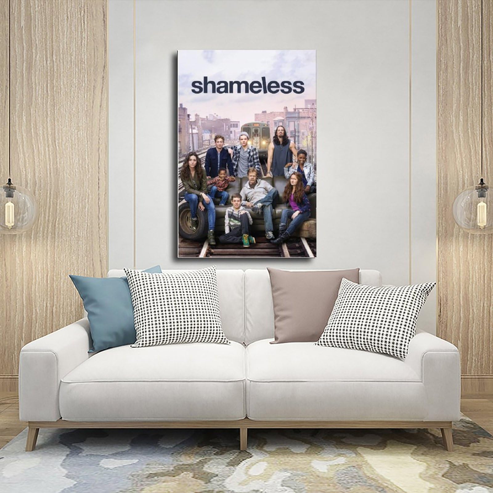 Poster Su Tela Greb Shameless TV - 40x60 Cm - Decorazione Murale Per Soggiorno E Camera