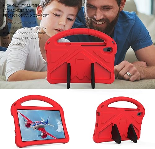 Miniatura 8 de YRH Funda para niños TCL Tab 8 LE (Modelo 9137w)  TCL Tab 8 WiFi (modelo 9132x)  TCL Tab 8 (modelo 9038s) - Azul (morado)