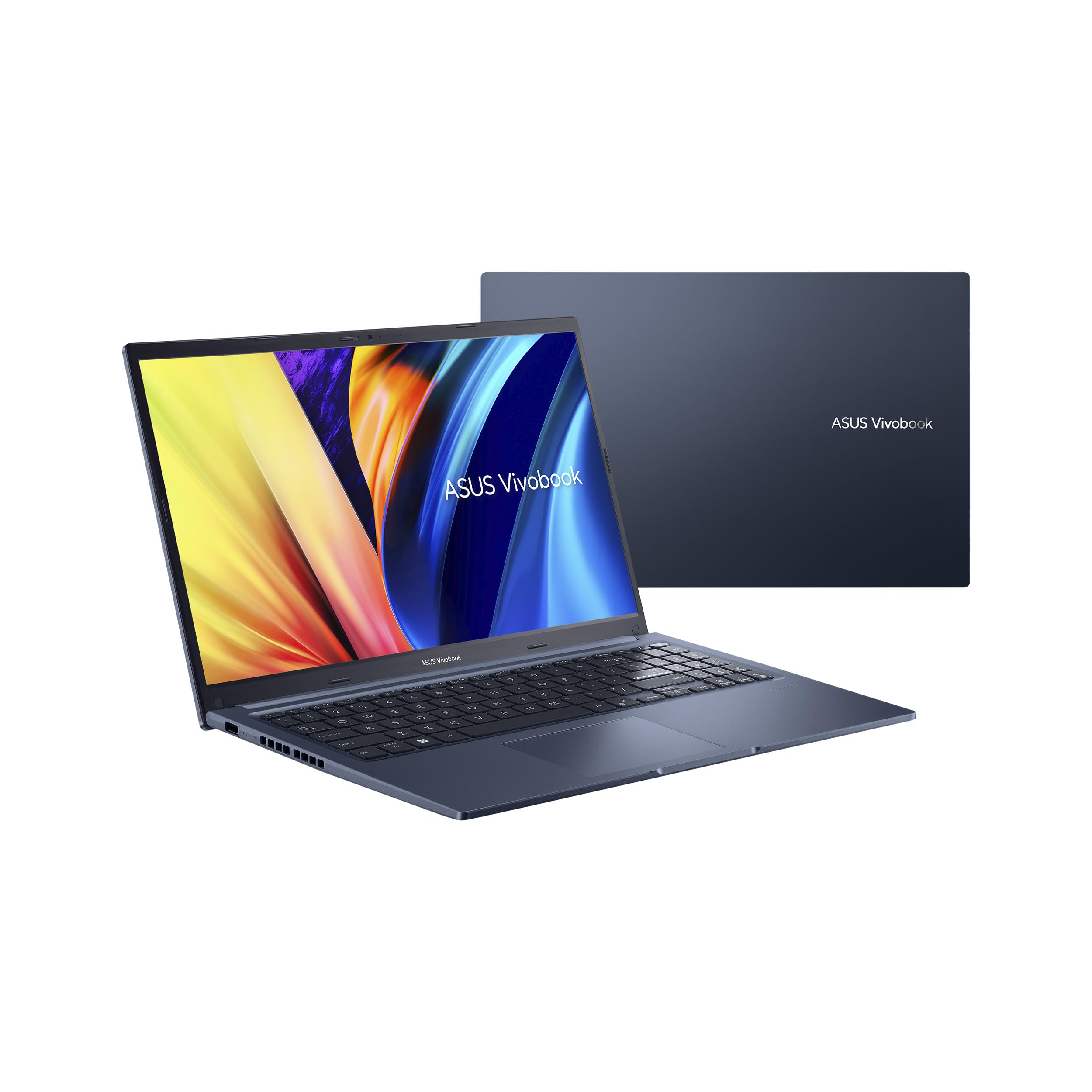 ASUS Vivobook Epeat Silver, 15.6” FHD Display, AMD Ryzen 5 7530U CPU, AMD Radeon GPU, 16GB RAM, 512GB SSD, Windows 11 Home, Quiet Blue, M1502YA-AS52-CA