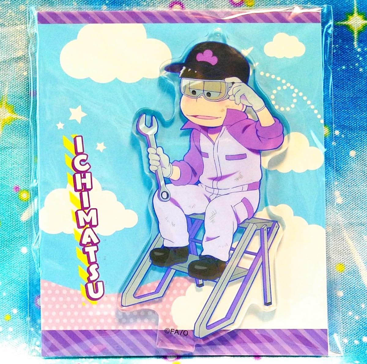 Amazon.co.jp: おそ松さん 空港松 アクリルスタンド カラ松 エンスカイ