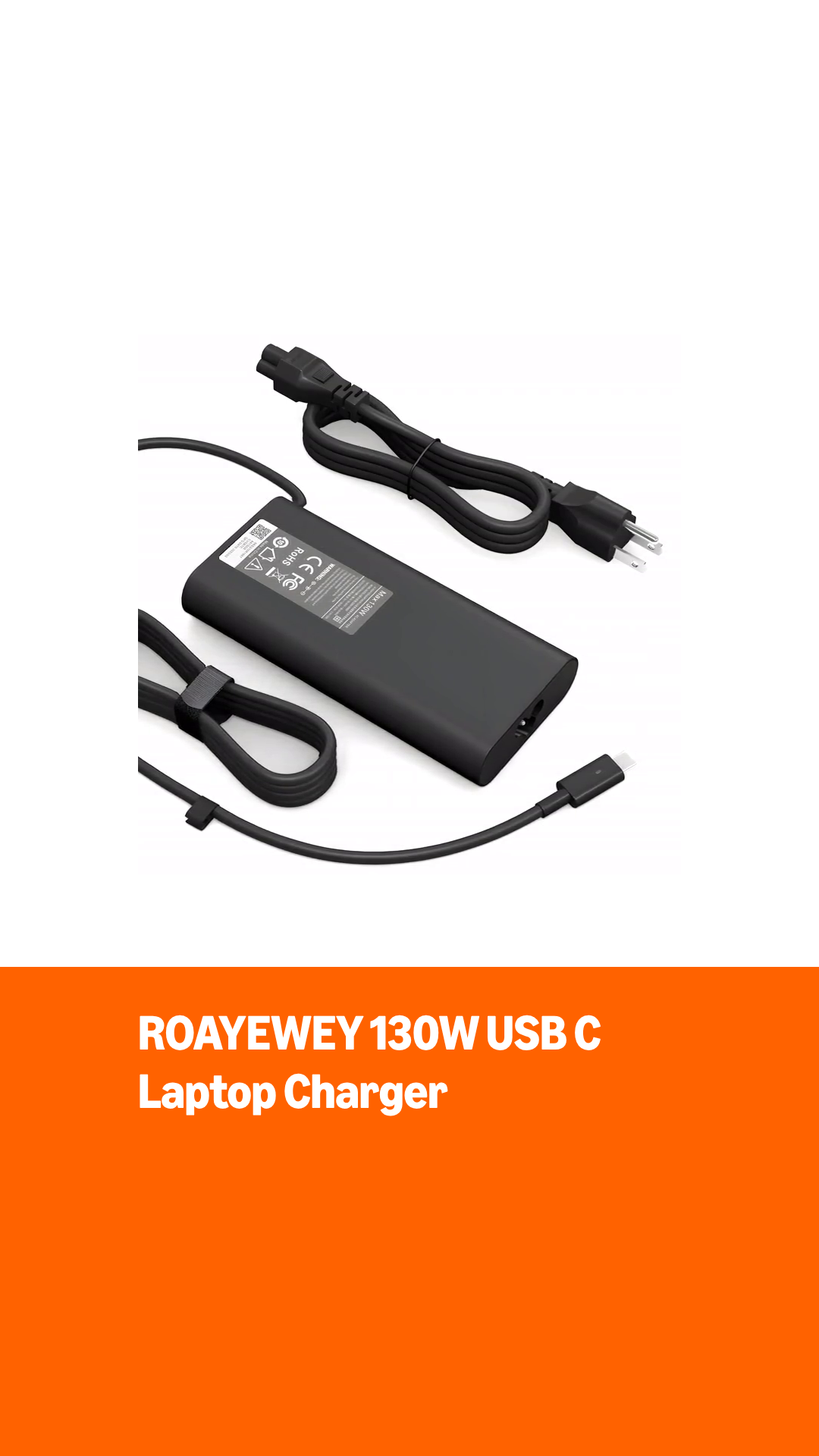 Amazon.com: Replacement for 130W Dell Laptop Charger USB C