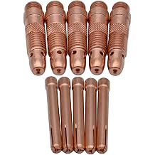 TIG Collet Body 10N31 1/16" & Collet 10N23 Fit TIG Welding Torch 17 18 26