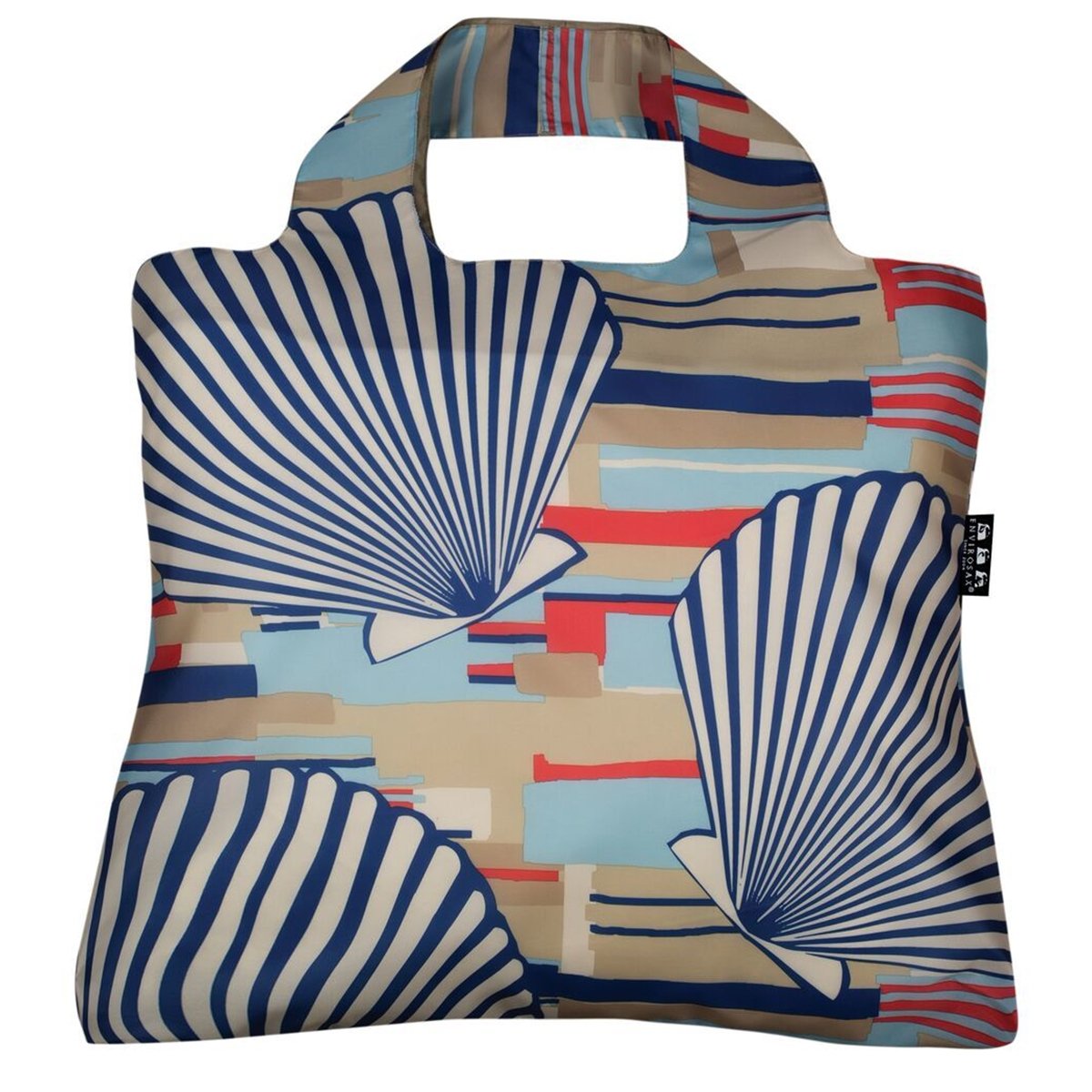 Envirosax Multicolor Mallorca Ml.b4 Large Multicolour Reusable Roll Up Shoulder Shopping Bag Number 4 Washable Lightweight