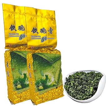 MOORCHOCO TieGuanYin Oolong Tea Loose Leaf, Iron Goddess of Mercy, 17.63 oz-500g, From Anxi Fujian 500g