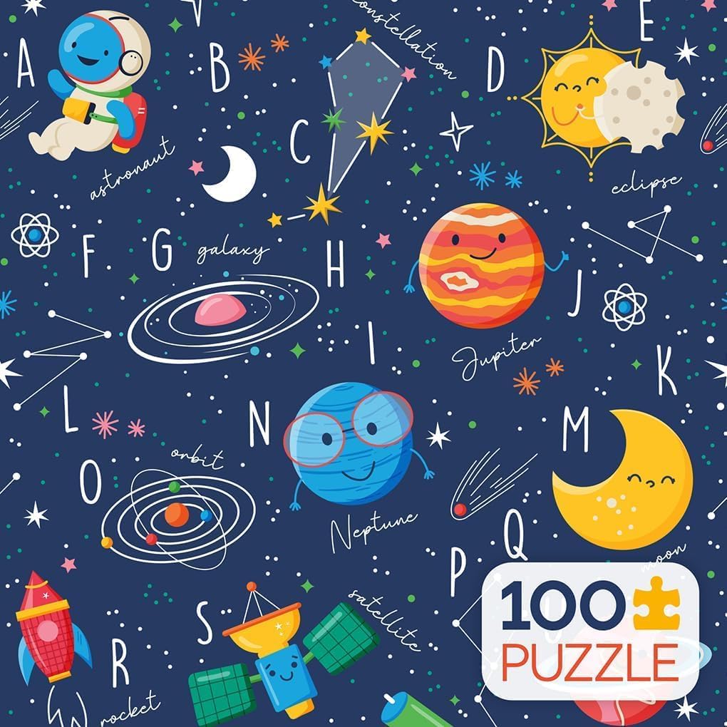 Ceaco - Space Friends - 100 Piece Jigsaw Puzzle